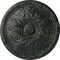 Ekena Millwork Granada Ceiling Medallion (Fits Canopies up to 4 1/4"), 15 3/4"OD x 5/8"P, Painted Turtle Crackle CM16GAPTC - alternate 1